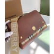 Borsa a tracolla Burberry Vintage Check Note Caffè
