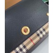 Replica Perfetta a tracolla Burberry Vintage Check Note Nera