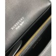 Borse Firmate Replica a tracolla piccola con fibbia Burberry Nera