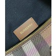 Borsa bowling media Burberry Check marrone