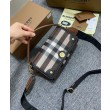 Bora Pari all'originale replica Burberry con manico superiore nera