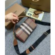 Bora Pari all'originale replica Burberry con manico superiore nera