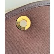 Borsa Burberry Mini Highlands caffè scuro