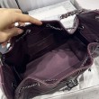 Borsa Chanel 25S Hobo AS5293 pelle di vitello grana viola