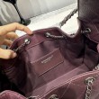 Borsa Chanel 25S Hobo AS5293 pelle di vitello grana viola