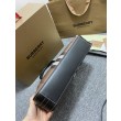 Borsa da lavoro Burberry Ainsworth Check in betulla scura marrone