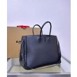 Borsa tote Burberry Rocking Horse media nera