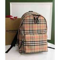 Zaino Burberry Check Albicocca