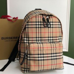Cloni Zaino Burberry Check Albicocca firmate