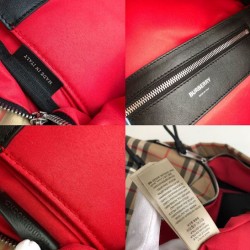 Replica di lusso Zaino Burberry Check Albicocca Imitazioni Cloni Zaino Burberry Check Albicocca firmate