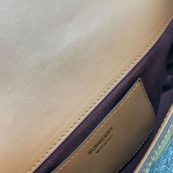 Replica di lusso Borsa Burberry con manico superiore Caffè Imitazioni Cloni Borsa Burberry con manico superiore Caffè firmate