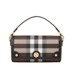 Bora Pari all'originale replica Burberry con manico superiore nera