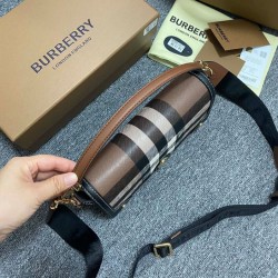 Replica di lusso Bora Pari all'originale replica Burberry con manico superiore nera Imitazioni Cloni Bora Pari all'originale replica Burberry con manico superiore nera firmate