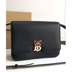 Borsa a tracolla Burberry TB media Nera