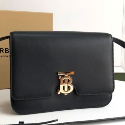 Cloni Borsa a tracolla Burberry TB media Nera firmate