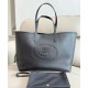 Replica di lusso Borse Alta Qualità tote Burberry Highlands media nera Imitazioni Cloni Borse Replica Alta Qualità tote Burberry Highlands media nera firmate