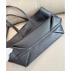 Replica di lusso Borse Alta Qualità tote Burberry Highlands media nera Imitazioni Cloni Borse Replica Alta Qualità tote Burberry Highlands media nera firmate