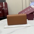 Portafoglio continentale Gucci Half Horsebit 848791 Marrone