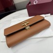 Portafoglio continentale Gucci Half Horsebit 848791 Marrone