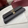 Portafoglio continentale Gucci Half Horsebit 848791 Nero