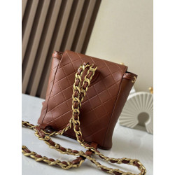Zaino vintage Chanel Duma marrone