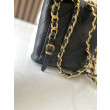 Zaino vintage Chanel Duma nero Zaino vintage Chanel Duma nero