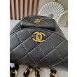 Zaino vintage Chanel Duma nero Zaino vintage Chanel Duma nero