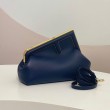 Borsa Fendi First Small In Nappa Blu Scuro
