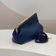 Borsa Fendi First Small In Nappa Blu Scuro