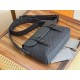 Replica di lusso Borse a tracolla Dior Daily Oblique in tela jacquard nera Imitazioni Cloni Borse Replica a tracolla Dior Daily Oblique in tela jacquard nera firmate