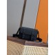 Replica di lusso Borse a tracolla Dior Daily Oblique in tela jacquard nera Imitazioni Cloni Borse Replica a tracolla Dior Daily Oblique in tela jacquard nera firmate