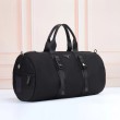 Borsa da viaggio Prada Re-Nylon Saffiano 2VC015 nera