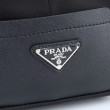 Borsa da viaggio Prada Re-Nylon Saffiano nera Borsa da viaggio Prada Re-Nylon Saffiano nera