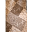 Coperta cashmere a quadri Loewe Anagram Beige 135 x 170 Coperta cashmere a quadri Loewe Anagram Beige 135 x 170