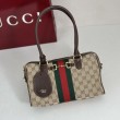 Gucci Borsetto borsa media Boston 866732 Marrone