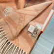 Sciarpa Hermès in stile Brides de Gala Désored 32 x 180 arancia