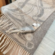 Qualità superiore replica Sciarpa Hermès in stile Brides de Gala Désored 32 x 180 Grigio