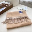 Sciarpa reversibile cashmere classico Burberry 32 x 180 Marrone/grigio