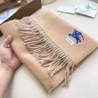 Sciarpa reversibile cashmere classico Burberry 32 x 180 Marrone/grigio