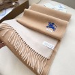 Sciarpa reversibile cashmere classico Burberry 32 x 180 Marrone/grigio