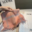 Sciarpa reversibile cashmere Loewe 30 x 180 Arancia