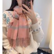 Sciarpa reversibile cashmere Loewe 30 x 180 Arancia