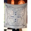 sciarpe reversibile LV velluto multicolore monogramma LV™ 140 Bianco