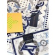 sciarpe reversibile LV velluto multicolore monogramma LV™ 140 Bianco