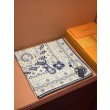 sciarpe reversibile LV velluto multicolore monogramma LV™ 140 Bianco