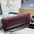 Borsa a tracolla Prada Aimée media bordeaux
