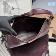 Borsa a tracolla Prada Aimée media bordeaux