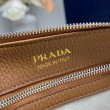 Borse Replica fedele Prada messenger 2VH178 Marrone