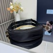 Replica Perfetta a tracolla Prada Re-Nylon Demi-Lune 1BH222 nera