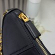 Replica Perfetta a tracolla Prada Re-Nylon Demi-Lune 1BH222 nera